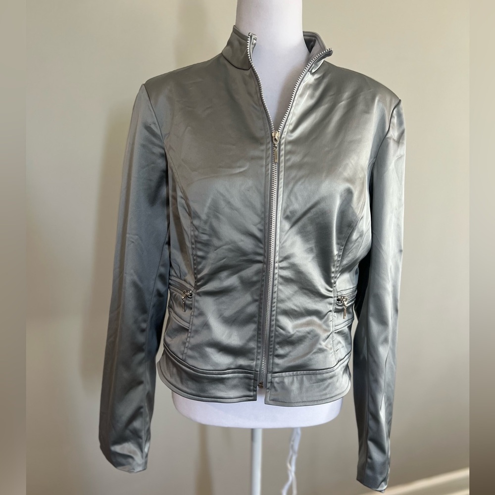 Vintage Y2K cache silver size 12 Large